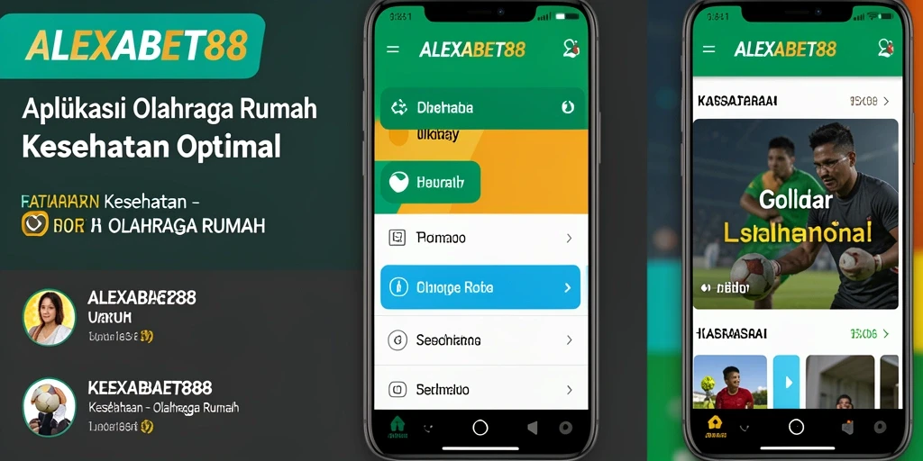 Antarmuka ALEXABET88 yang intuitif untuk latihan Olahraga Rumah.