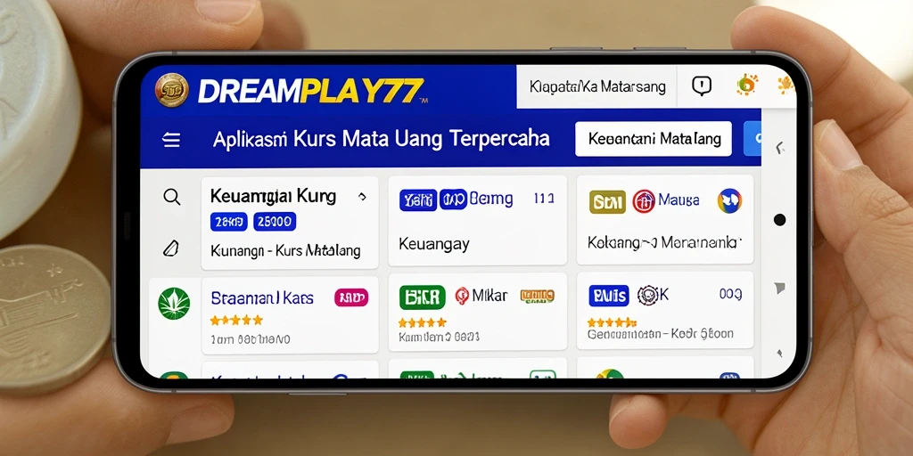 Antarmuka menarik dan fungsi konversi mata uang yang mudah.