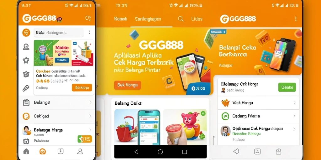 Tampilan antarmuka GGG888 dengan fitur Cek Harga yang menarik.